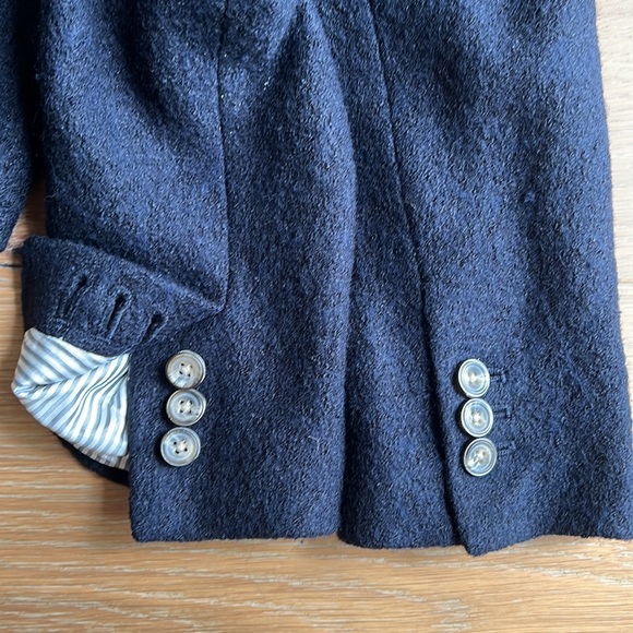 GAP Classic Academy Blazer Jacket - Viscose/Wool Shell - Size 6 - Picture 6 of 13